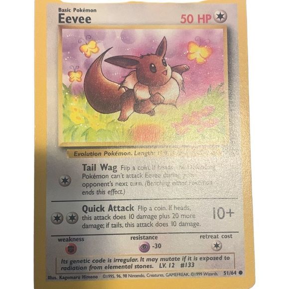 Pokemon Other - Eevee 51/64
